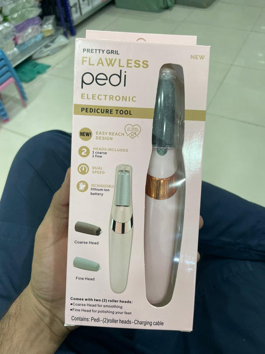Electric Callus Remover for Feet – Rechargeable Foot Pedi Tool with 2 Speeds, IPX7 Waterproof