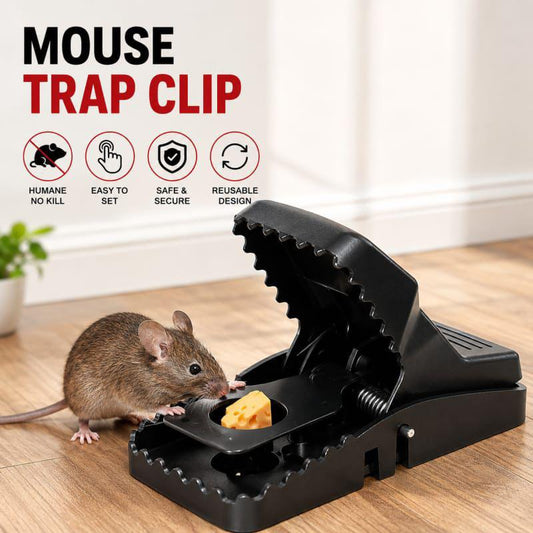 Reusable Mouse Catcher Trap Clip | Humane Rat Catcher | Safe & Easy to Use