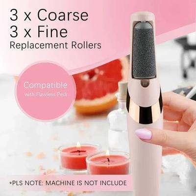 Electric Callus Remover for Feet – Rechargeable Foot Pedi Tool with 2 Speeds, IPX7 Waterproof