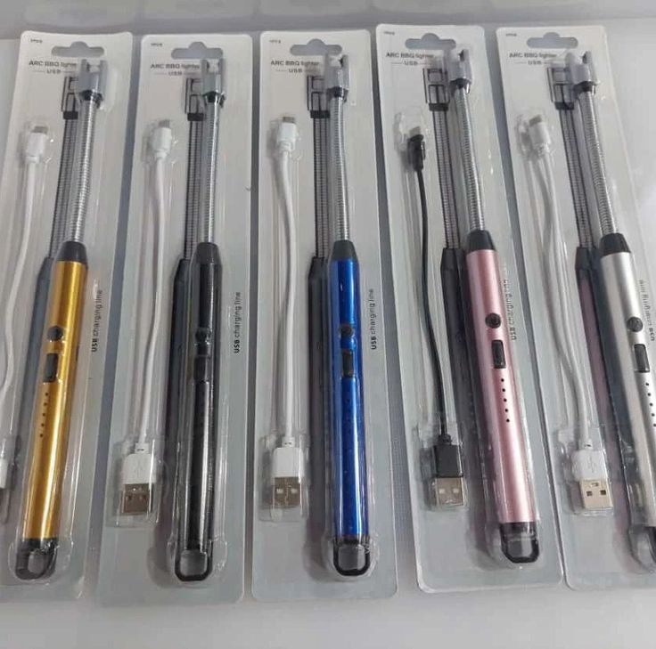 USB Rechargeable Electric Arc Lighter – Flameless Windproof Lighter