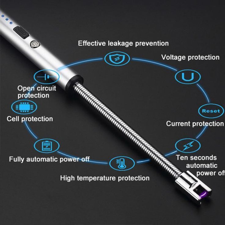 USB Rechargeable Electric Arc Lighter – Flameless Windproof Lighter